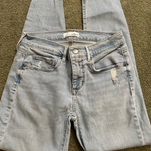 LOFT Denim - LOFT Light Blue Skinny Jeans